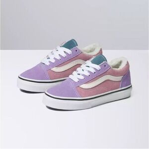 Vans Kids Sneakers in Pink and Purple